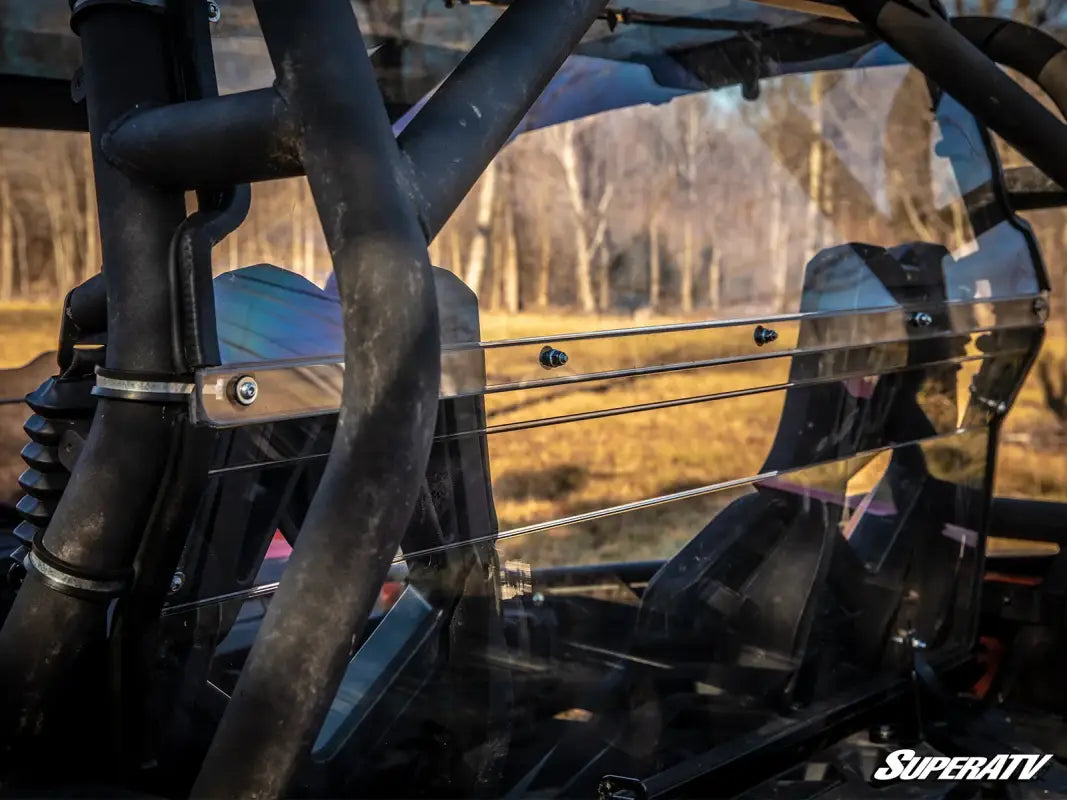 CANAM MAVERICK UTV REAR WINDSHIELD POLYCARBONATE SuperAtv - Utv sxs windscreens