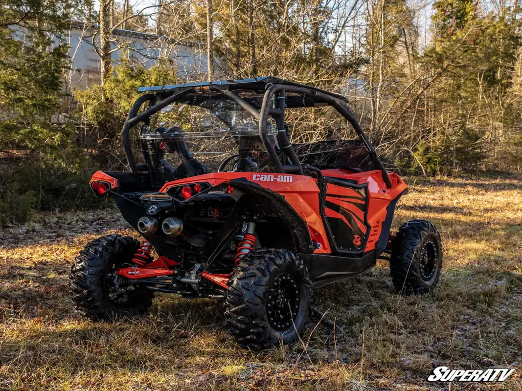 CANAM MAVERICK UTV REAR WINDSHIELD POLYCARBONATE SuperAtv - Utv sxs windscreens