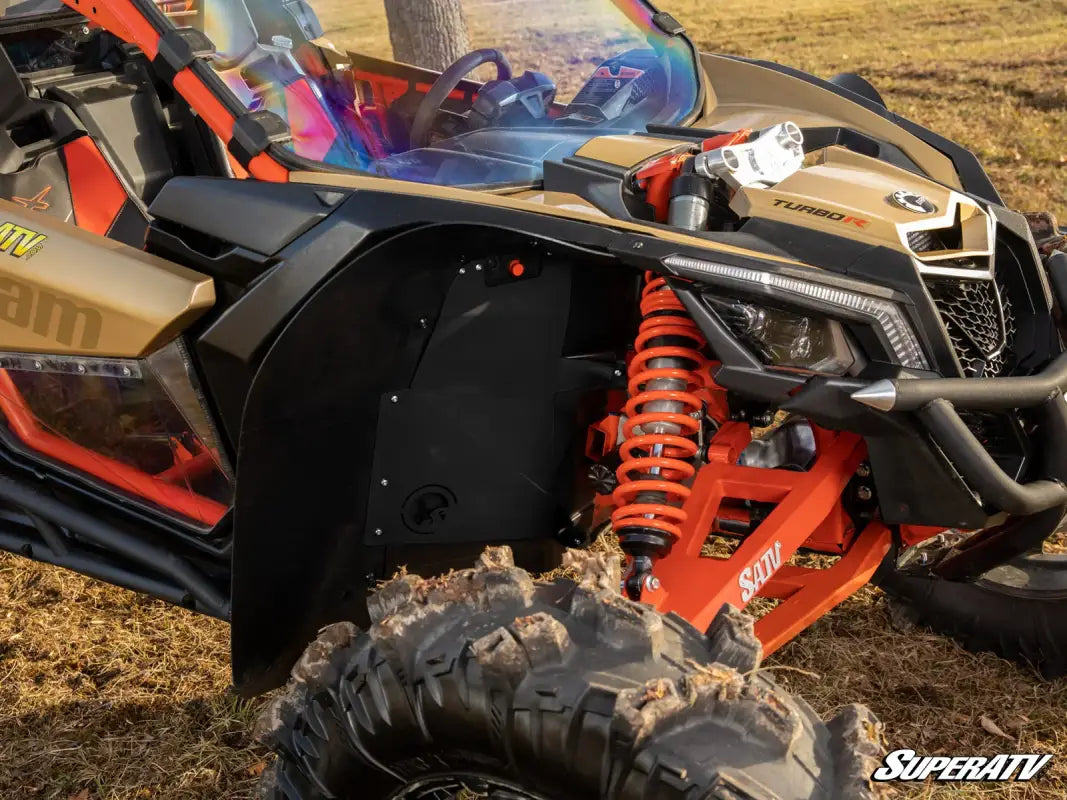 CANAM MAVERICK X3 INNER FENDER WHEEL ARCH GUARD SUPER ATV - Utv sxs inner fenders