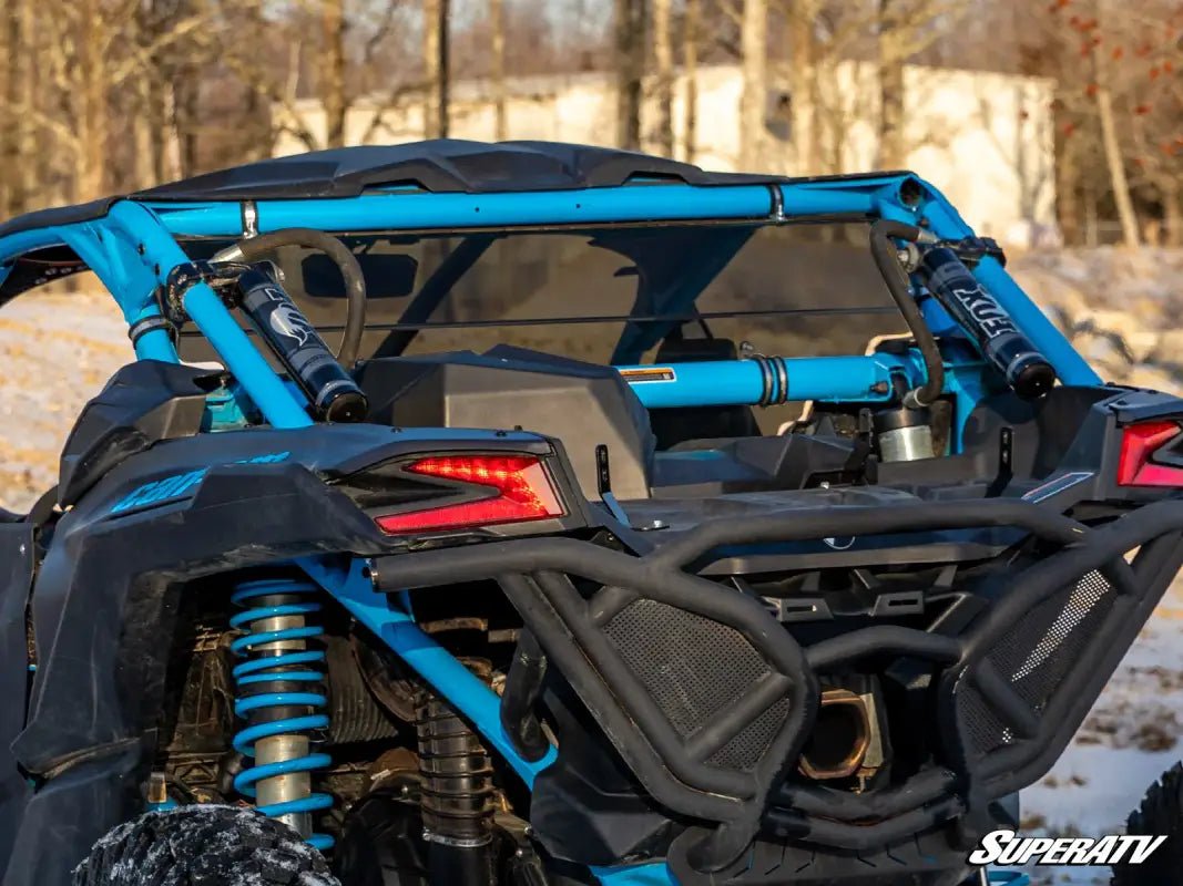CANAM MAVERICK X3 UTV REAR WINDSHIELD POLYCARBONATE Superatv - Utv sxs windscreens