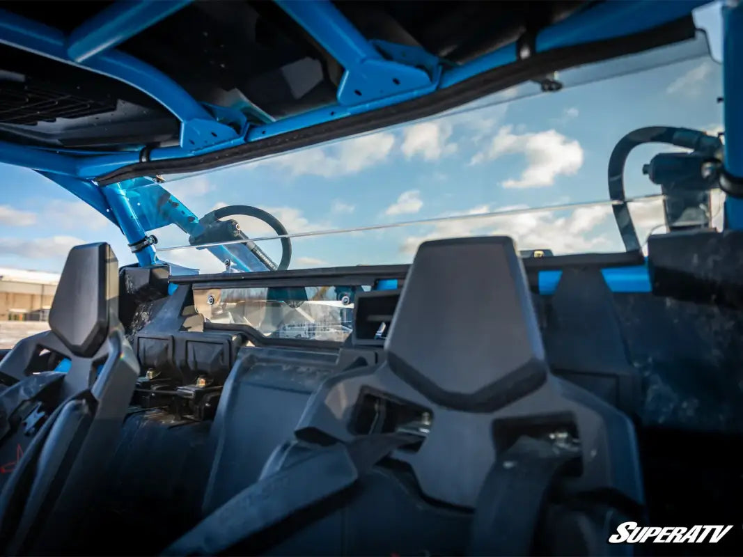 CANAM MAVERICK X3 UTV REAR WINDSHIELD POLYCARBONATE Superatv - Utv sxs windscreens