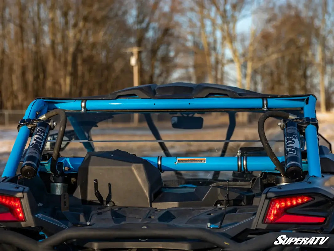 CANAM MAVERICK X3 UTV REAR WINDSHIELD POLYCARBONATE Superatv - Utv sxs windscreens
