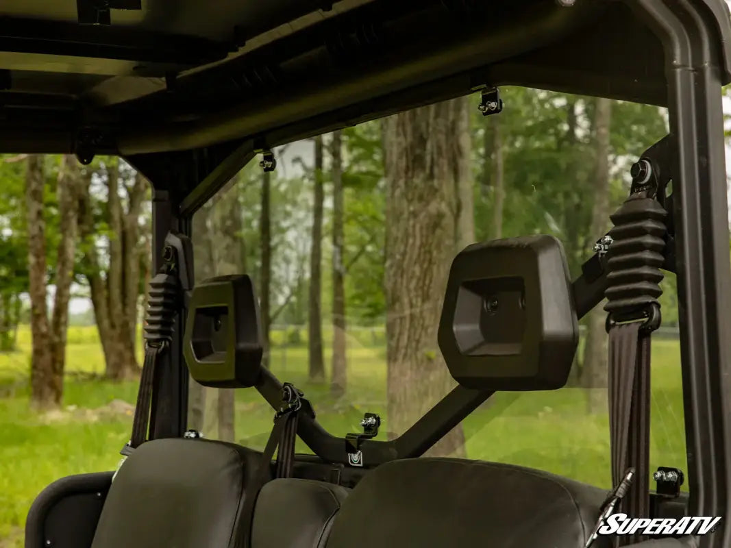 CANAM TRAXTER UTV REAR WINDSHIELD POLYCARBONATE SuperAtv - Utv sxs windscreens