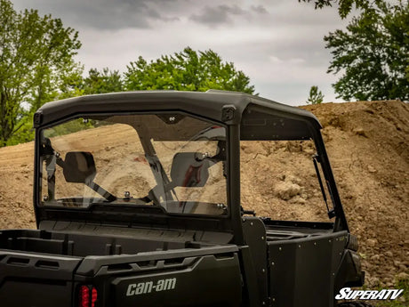 CANAM TRAXTER UTV REAR WINDSHIELD POLYCARBONATE SuperAtv - Utv sxs windscreens