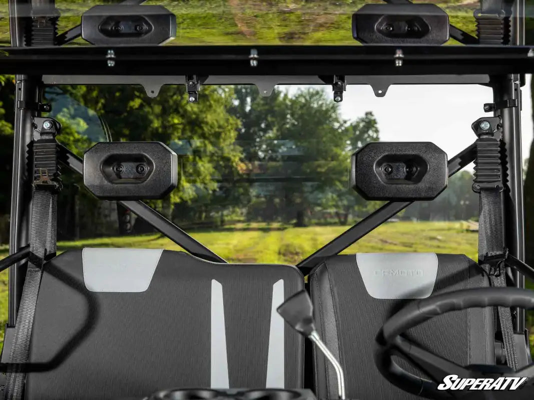 CFMOTO UFORCE 600 UTV REAR WINDSHIELD POLYCARBONATE Superatv - Utv sxs windscreens