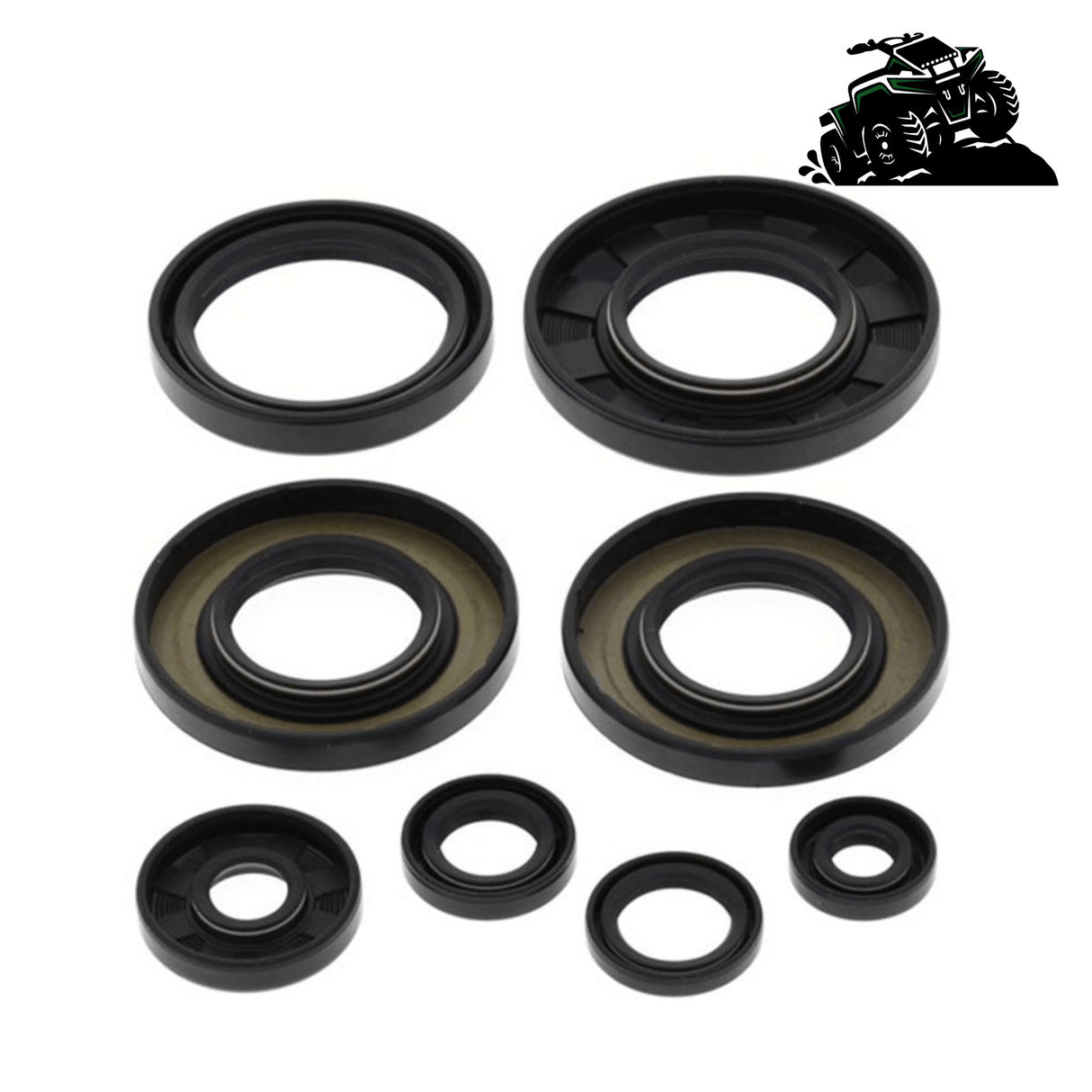 Engine Oil Seal Kit Yamaha YFM 550/700 Grizzly 2009 - 15Vehicle Parts & Accessories:ATV, Side - by - Side & UTV Parts & Accessories:Body & Frame:Body Parts, Doors & Fenders:FendersMud Hawgz Uk