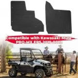 Floor Mats for Kawasaki Mule PRO MXUtv FloormattsMud Hawgz Uk