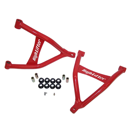 Honda Foreman Front Lower Control Arms Highlifter - Red - atv upgraded A-arms