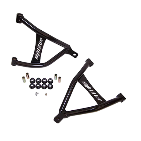 Honda Foreman Front Lower Control Arms Highlifter - Black - atv upgraded A-arms