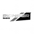 Honda Pioneer SXS520 sticker L/H Side Rear