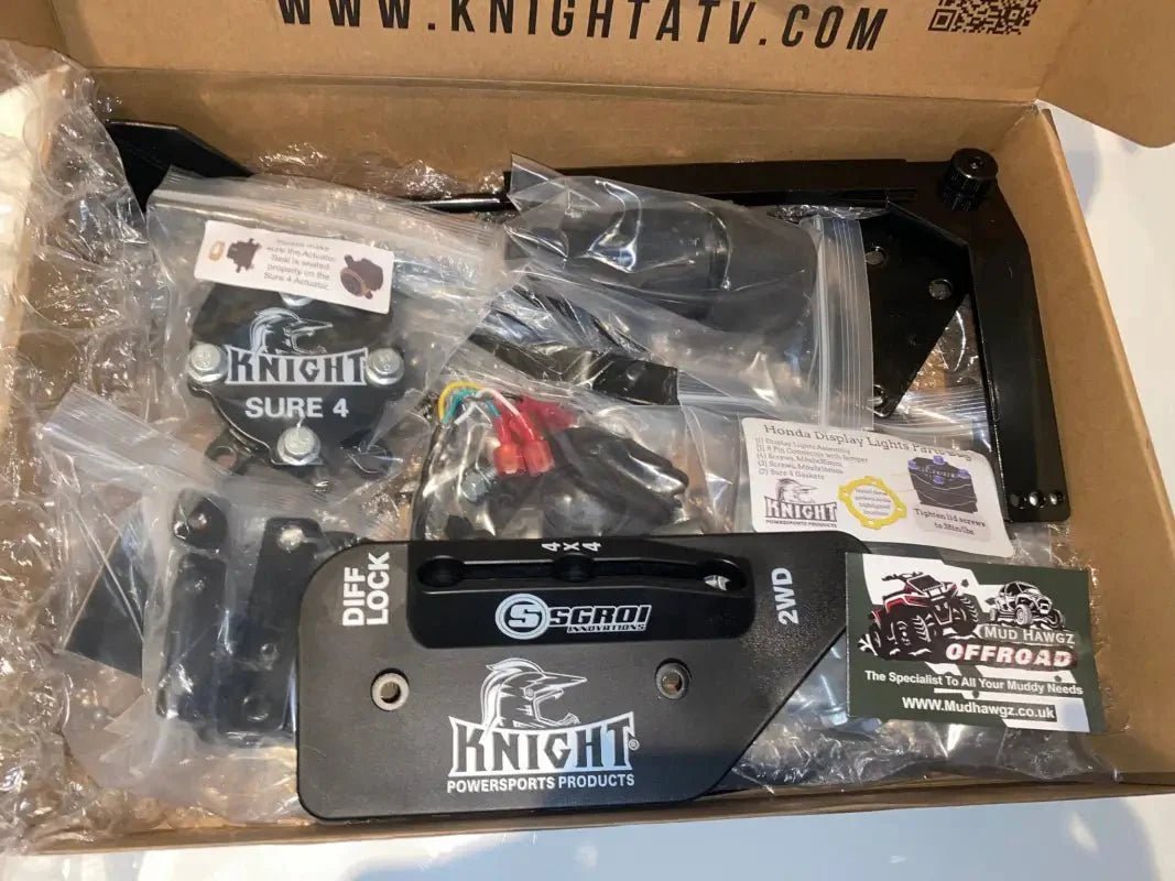 Honda Sure 4 Ultimate Kit Knight AtvVehicle Parts & Accessories:ATV, Side - by - Side & UTV Parts & Accessories:Body & Frame:Body Parts, Doors & Fenders:FendersMud Hawgz Uk