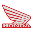 Honda | Tank Sticker 133mm | Red/Silver Wing R/HVehicle Parts & Accessories:ATV, Side - by - Side & UTV Parts & Accessories:Steering & Suspension:A - Arms & SwingarmsMud Hawgz Uk