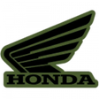 Honda Wing | L/H Tank Sticker 107mm | Black/GreenVehicle Parts & Accessories:ATV, Side - by - Side & UTV Parts & Accessories:Steering & Suspension:A - Arms & SwingarmsMud Hawgz Uk