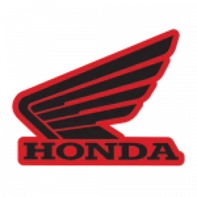 Honda ’Wing’ Left Hand Tank Sticker 107mm