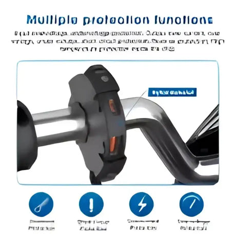 HYPER ATV / Motorcycle USB A + C Dual Charger