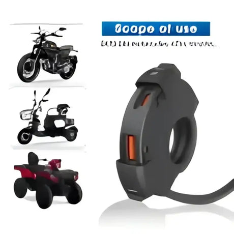 HYPER ATV / Motorcycle USB A + C Dual Charger
