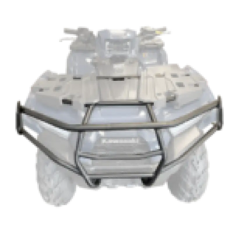 HYPER Bumper Front Kawasaki KVF750 2025 - Atv Bumper