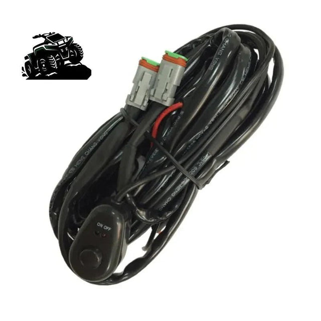 HYPER LED Light Bar Wiring Loom 12v Double ConnectorVehicle Parts & Accessories:ATV, Side - by - Side & UTV Parts & Accessories:Body & Frame:Body Parts, Doors & Fenders:FendersMud Hawgz Uk