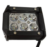 HYPER LED Single Spot Light 18W 12V 95mm x 65mm x 65mm
