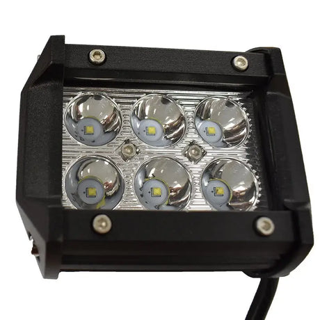HYPER LED Single Spot Light 18W 12V 95mm x 65mm x 65mm