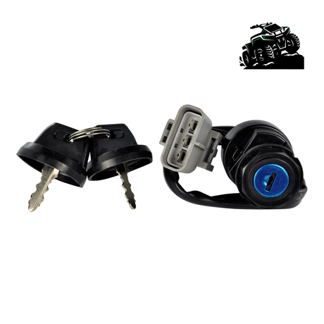 Ignition Key Switch for Yamaha Big Bear 400 Grizzly 350 550 660 700 Kodiak 400 550 700Vehicle Parts & Accessories:ATV, Side - by - Side & UTV Parts & Accessories:Body & Frame:Body Parts, Doors & Fenders:FendersMud Hawgz Uk