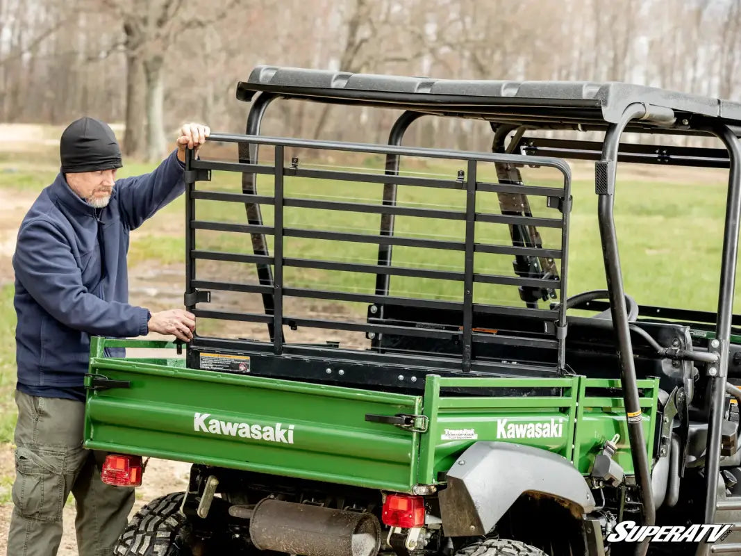 KAWASAKI MULE 4000 UTV REAR WINDSHIELD POLYCARBONATE Superatv - Utv sxs windscreens