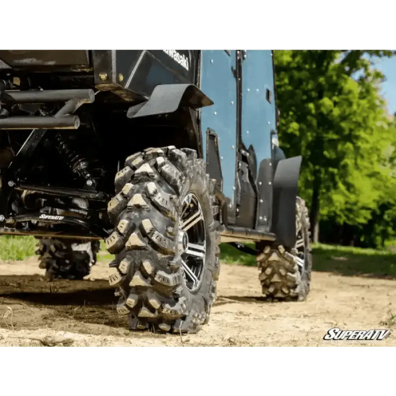 KAWASAKI MULE LOW PROFILE WHEEL ARCH FENDER FLARES MUD GUARDS, SUPER ATV FF - K - MULE - FXTVehicle Parts & Accessories:ATV, Side - by - Side & UTV Parts & Accessories:Steering & Suspension:A - Arms & SwingarmsMud Hawgz Uk