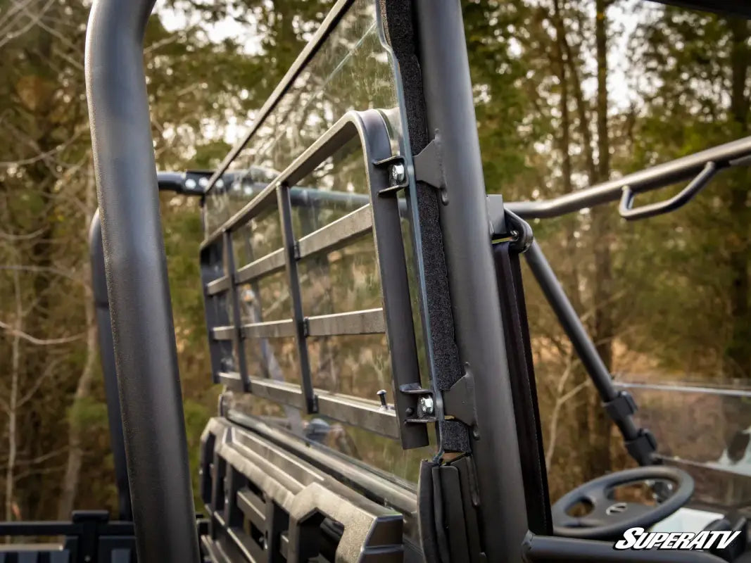 KAWASAKI MULE PRO FX UTV REAR WINDSHIELD POLYCARBONATE Superatv - Utv sxs windscreens