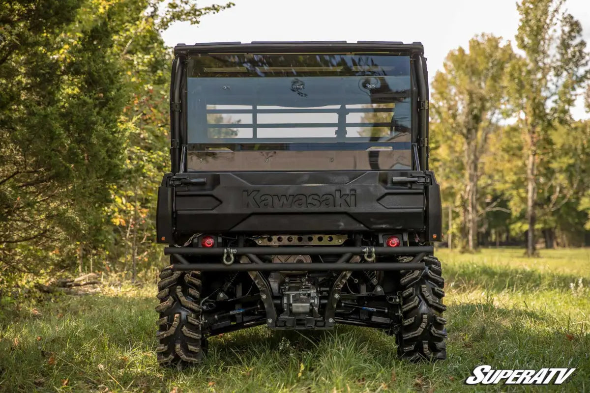KAWASAKI MULE PRO UTV REAR WINDSHIELD POLYCARBONATE Superatv - Utv sxs windscreens