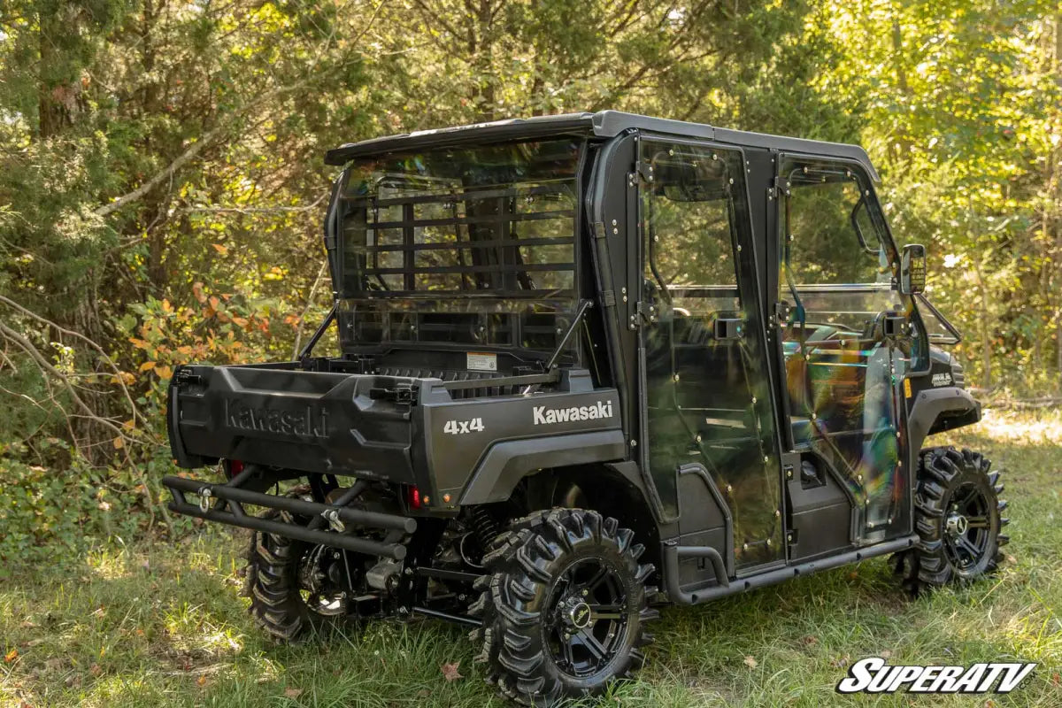 KAWASAKI MULE PRO UTV REAR WINDSHIELD POLYCARBONATE Superatv - Utv sxs windscreens