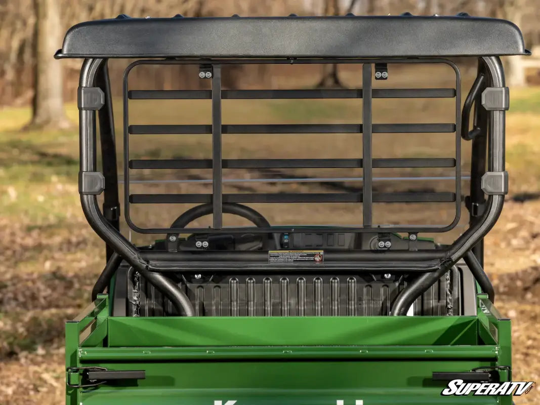 KAWASAKI MULE SX UTV REAR WINDSCREEN POLYCARBONATE Superatv - Utv sxs windscreens