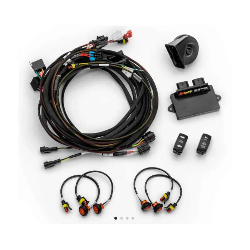 PLUG & PLAY DELUXE SELF CANCELING TURN SIGNAL KIT CANAM DEFENDER TRAXTERUtv sxs road legal signal kitMud Hawgz Uk