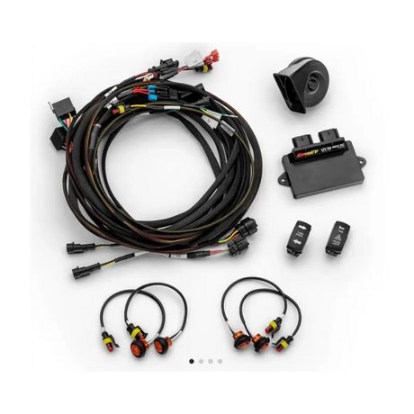 PLUG & PLAY DELUXE SELF CANCELING TURN SIGNAL KIT CANAM DEFENDER TRAXTERUtv sxs road legal signal kitMud Hawgz Uk