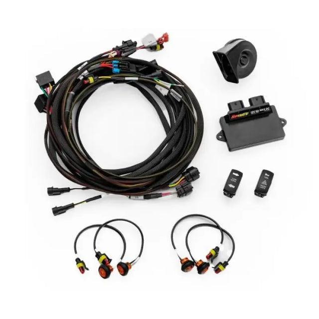 PLUG & PLAY DELUXE SELF CANCELING TURN SIGNAL KIT CANAM MAVERICK RUtv sxs road legal signal kitMud Hawgz Uk