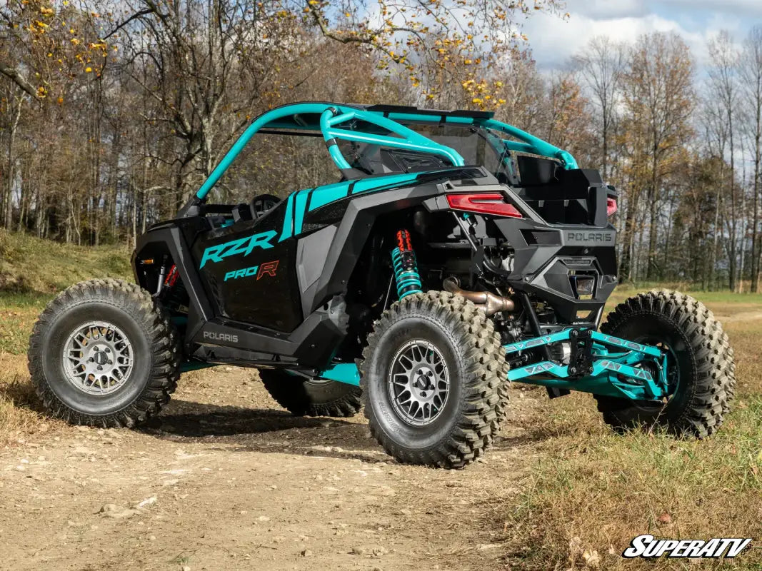 POLARIS PRO R UTV REAR WINDSHIELD POLYCARBONATE Superatv - Utv sxs windscreens