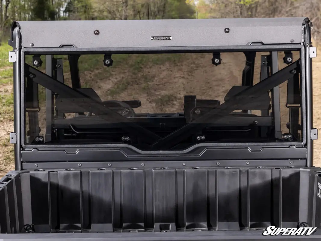 POLARIS RANGER 1000 UTV REAR WINDSHIELD POLYCARBONATE Superatv - Utv sxs windscreens