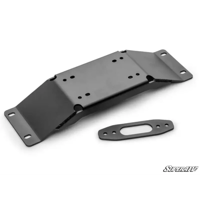 POLARIS RANGER 570 WINCH MOUNT PLATE SUPERATV WM-P-RAN570-00 - Utv Sxs winch plate