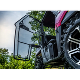 POLARIS RANGER CAB ENCLOSURE DOORS CLEAR SUPER ATV DOOR-P-RAN-MID-001-72 - Utv sxs doors