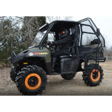 POLARIS RANGER CAB ENCLOSURE DOORS CLEAR SUPER ATV DOOR-P-RAN-09XP-001-72 - Utv Doors