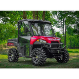 POLARIS RANGER CAB ENCLOSURE DOORS CLEAR SUPER ATV DOOR-P-RAN-MID-001-72 - Utv sxs doors