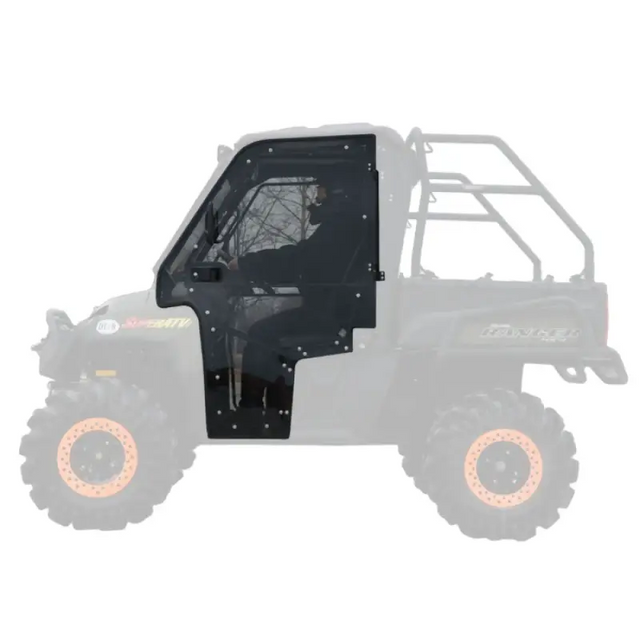 POLARIS RANGER CAB ENCLOSURE DOORS CLEAR SUPER ATV DOOR-P-RAN-09XP-001-72 - Utv Doors