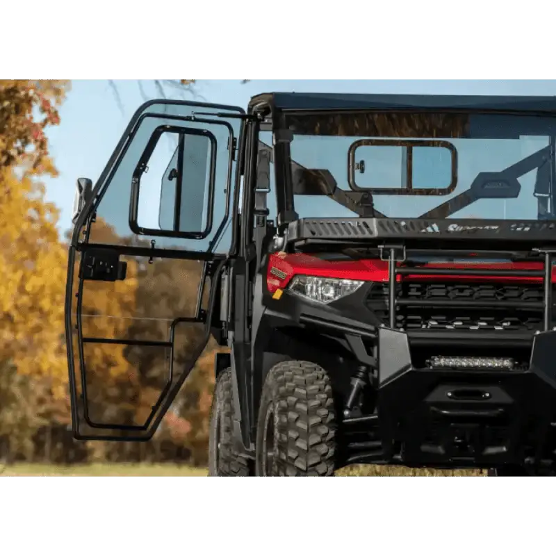 POLARIS RANGER CAB ENCLOSURE DOORS CLEAR, SUPER ATVUtv DoorsMud Hawgz Uk