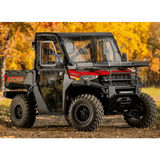 POLARIS RANGER CAB ENCLOSURE DOORS CLEAR, SUPER ATVUtv DoorsMud Hawgz Uk