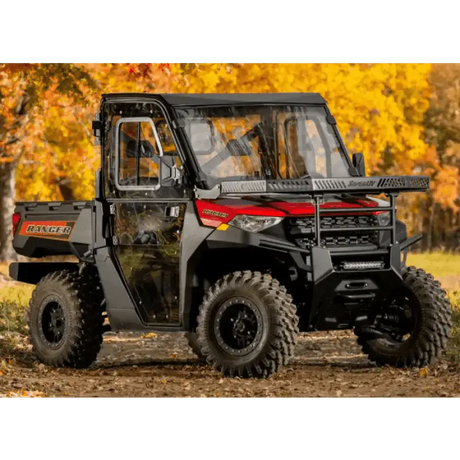 POLARIS RANGER CAB ENCLOSURE DOORS CLEAR, SUPER ATVUtv DoorsMud Hawgz Uk