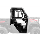 POLARIS RANGER CAB ENCLOSURE DOORS CLEAR, SUPER ATVUtv DoorsMud Hawgz Uk