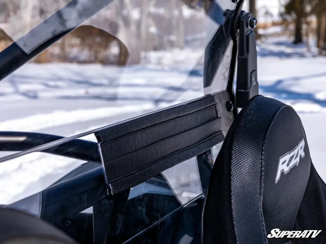 POLARIS RZR TRAIL UTV REAR WINDSHIELD POLYCARBONATE SuperAtv - Utv sxs windscreens