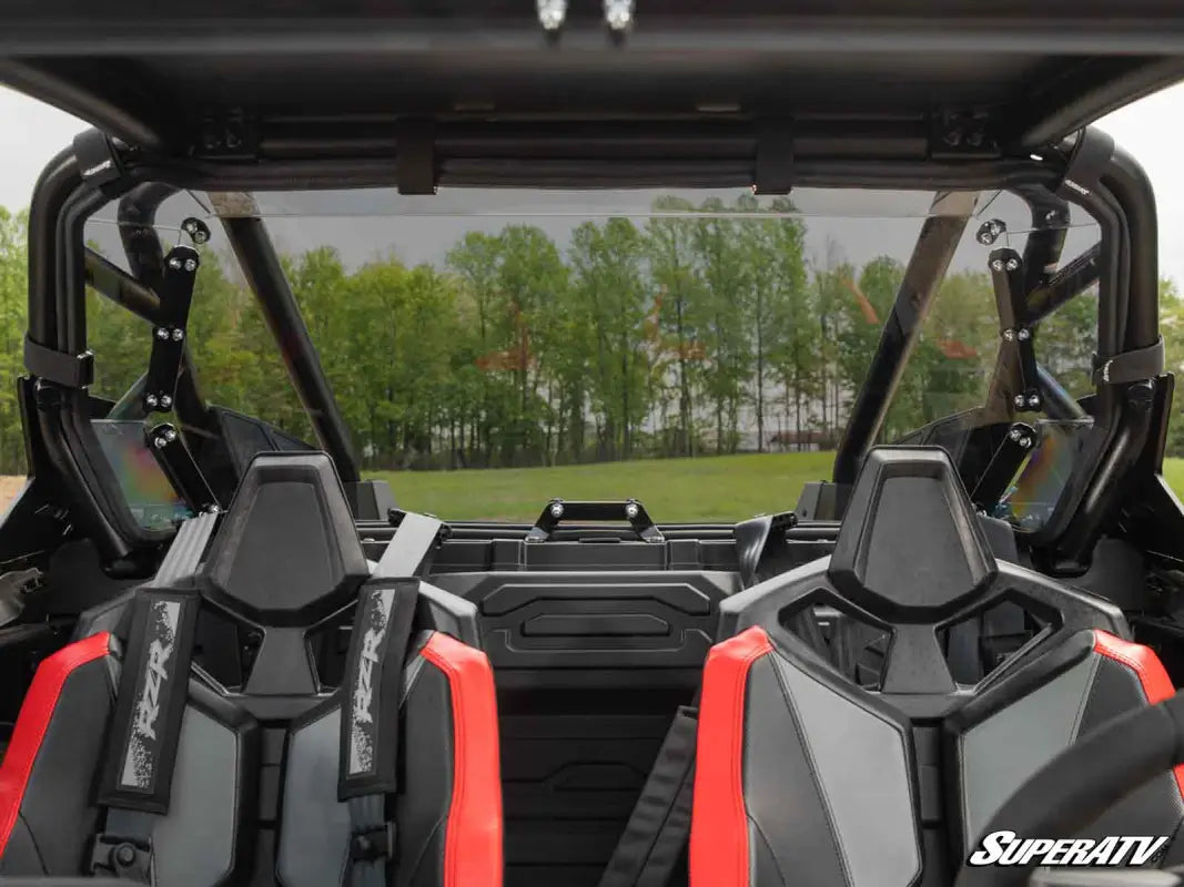 POLARIS RZR TURBO R UTV REAR WINDSHIELD POLYCARBONATE Superatv - WINDSCREEN POLYCARBONATE UTV SXS