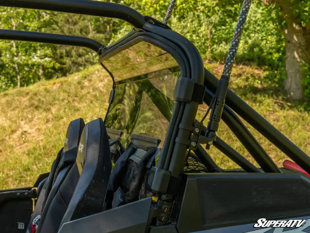POLARIS RZR XP TURBO S UTV REAR WINDSHIELD POLYCARBONATE SuperAtv - Utv sxs windscreens