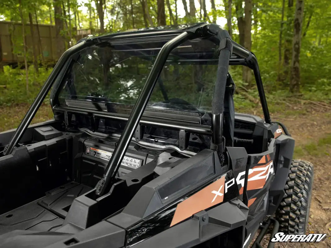 POLARIS RZR XP UTV REAR WINDSHIELD POLYCARBONATE Superatv - Utv sxs windscreens