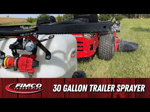 FIMCO Trailer Sprayer – 30 Gallon – LG-30-TRL (LG30TRL)